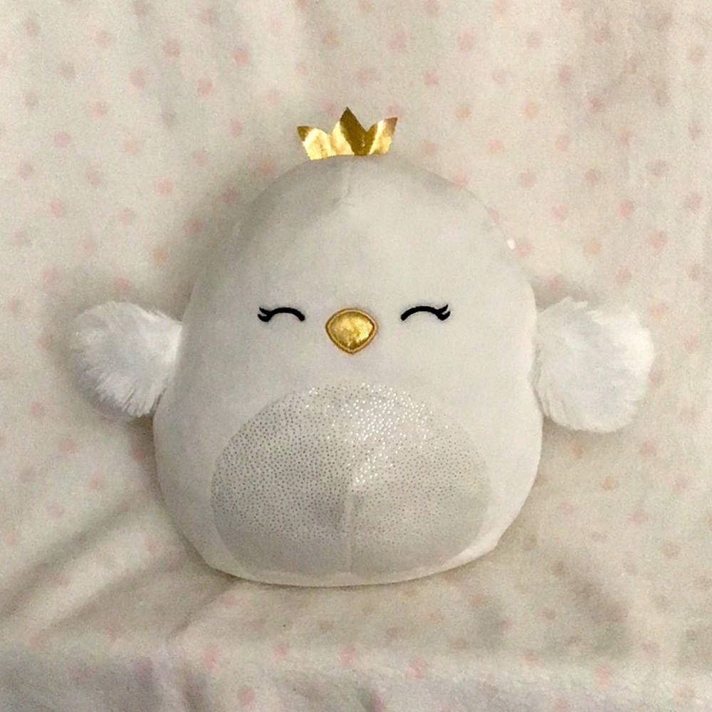 Alyssa squishmallow bnwot 8” white swan